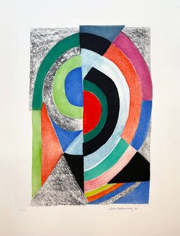 Drucke, Demi-cercles, Sonia Delaunay