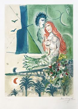 Drucke, Siren to the Poet, Marc Chagall