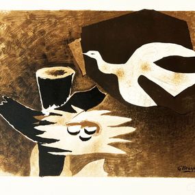 Drucke, L'oiseau et son nid, Georges Braque