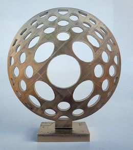 Sculpture, Gold world vasarely, Hayvon