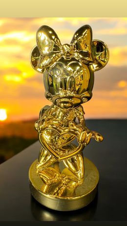 Escultura, Minnie love gold chrom, FMZ Fred Morgan