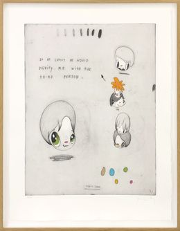 Drucke, First Look (hand finished etching), Javier Calleja