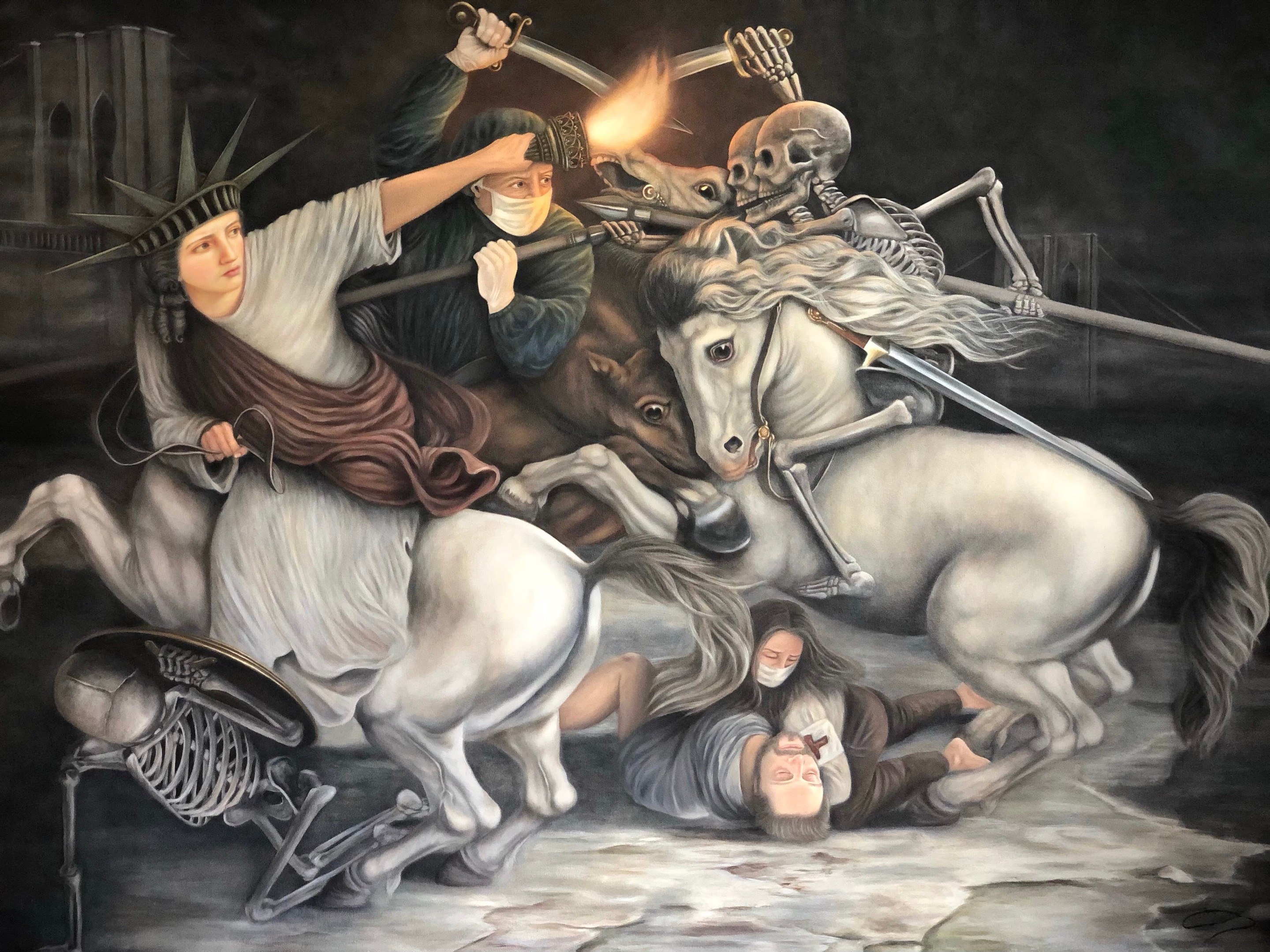 Carmen Carpena, The Battle of New York Carmen Carpena, The Battle of New York