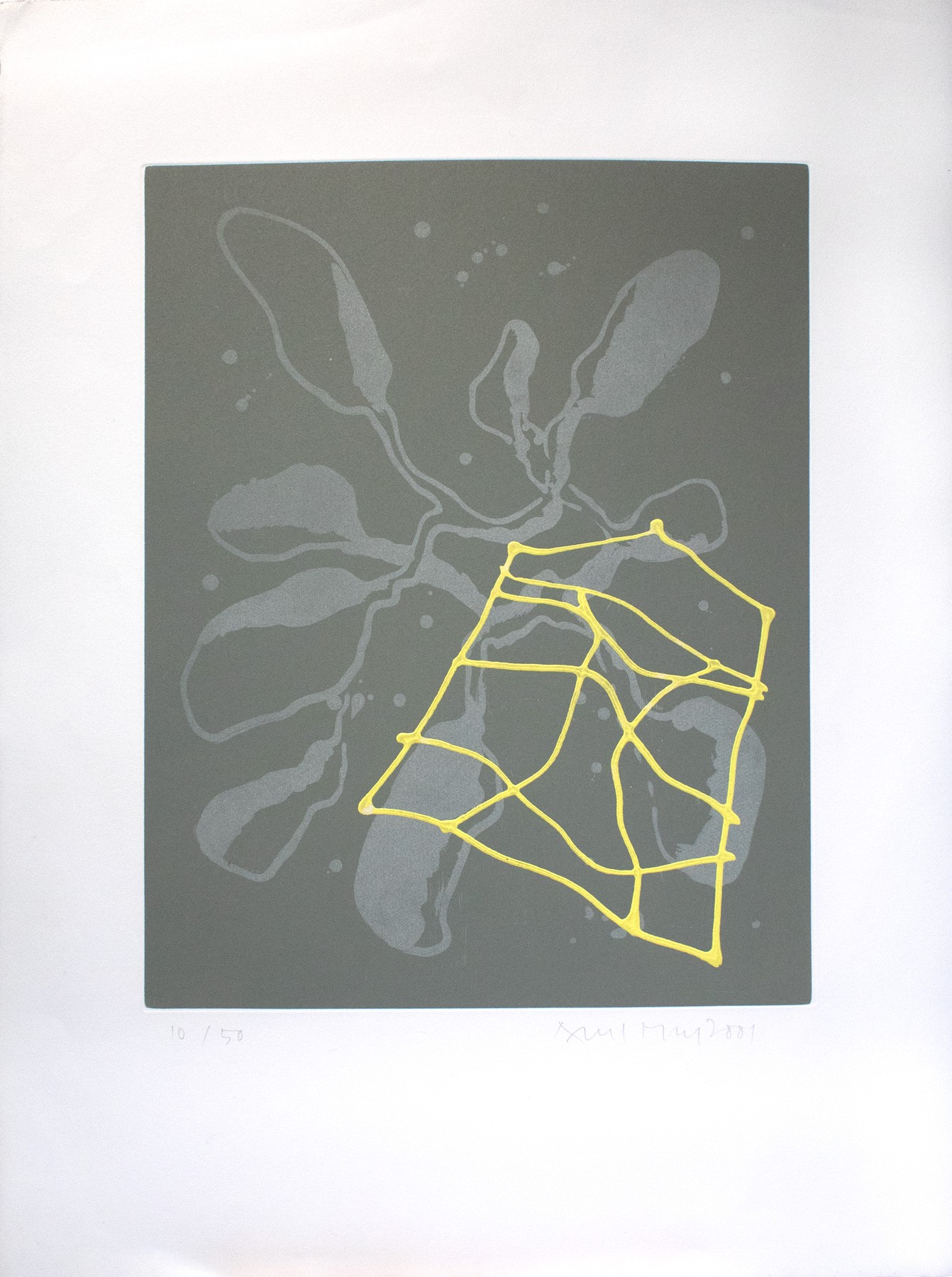 Albert Merz, Suite de mai 3, gravure originale Albert Merz, Suite de mai 3, gravure originale