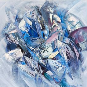 Painting, Frozen Waves, Kamo Atoyan