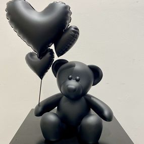 Skulpturen, Teddy love matte black, Nicolas Krauss