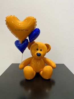 Escultura, Teddy love Louis Vuitton, Nicolas Krauss