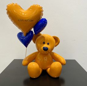 Skulpturen, Teddy love Louis Vuitton, Nicolas Krauss