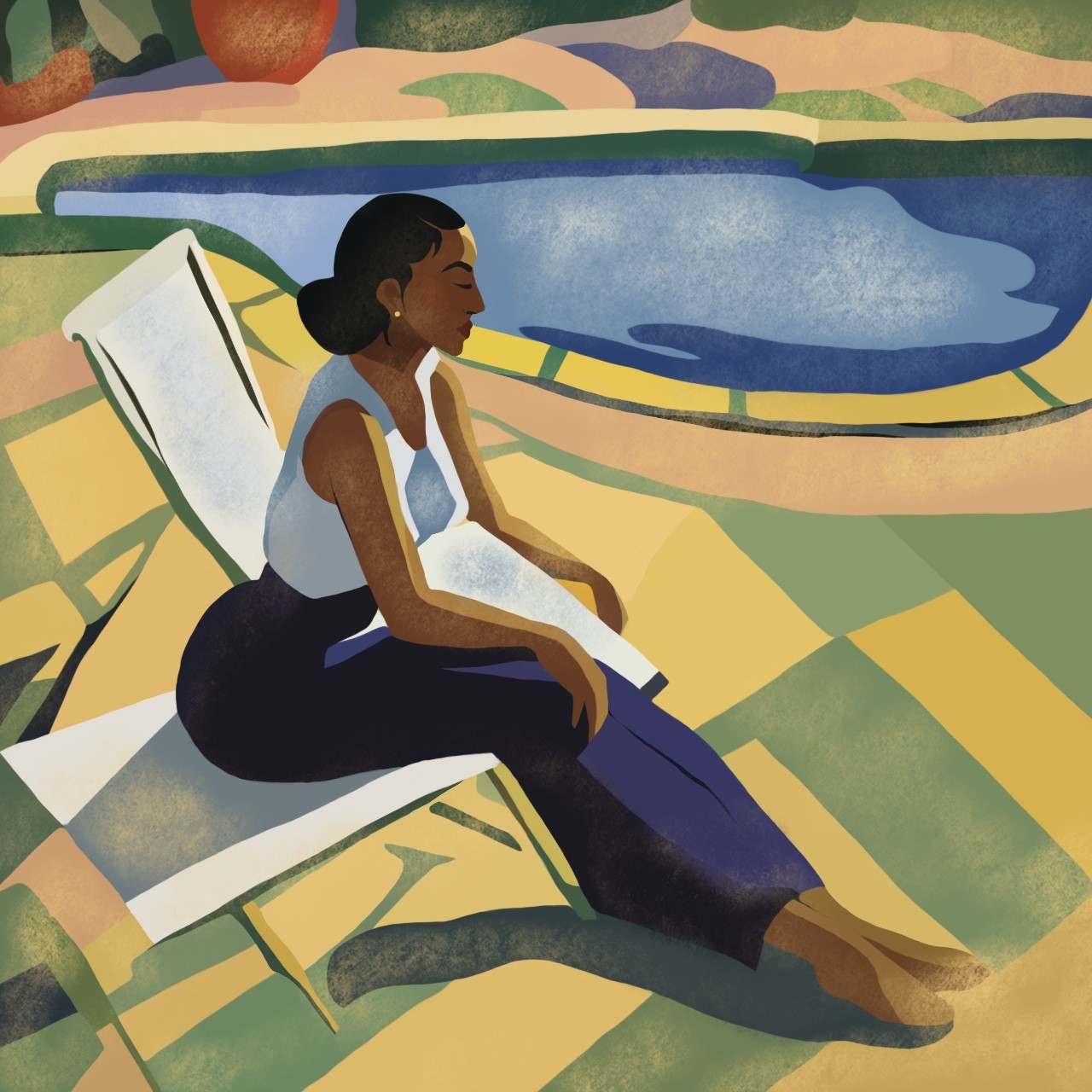 Nina Tsorieva, Summer time Nina Tsorieva, Summer time