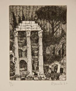 Drucke, Rome, Roman Forum, Armando Buratti