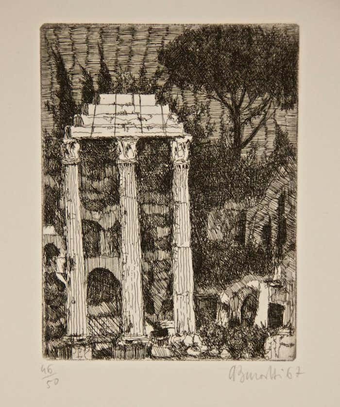 Armando Buratti, Rome, Roman Forum Armando Buratti, Rome, Roman Forum