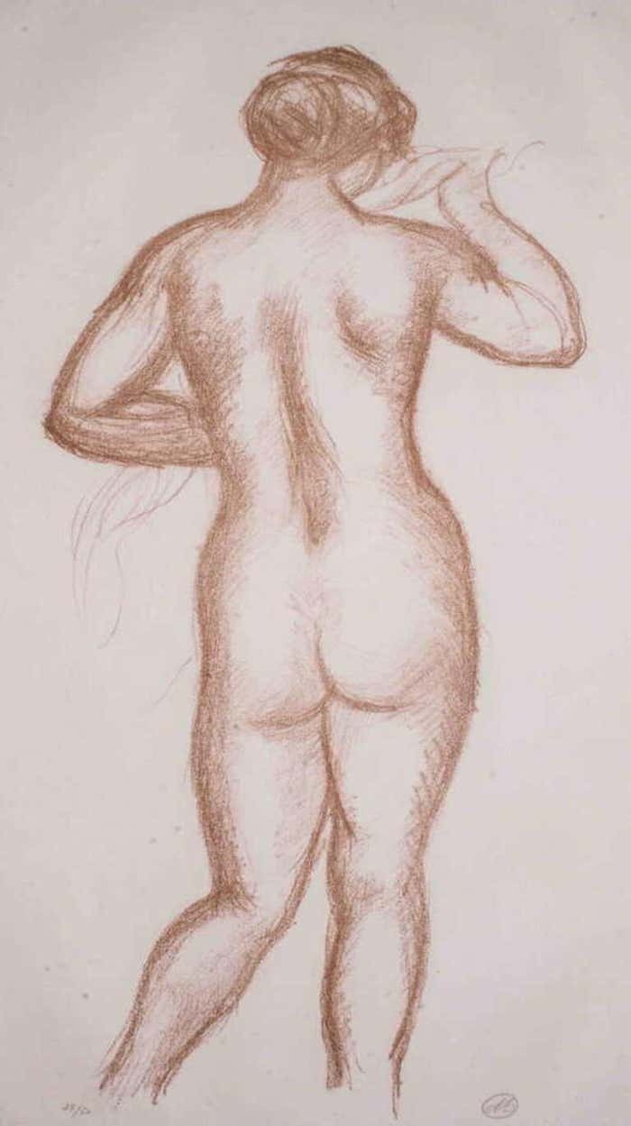 Aristide Maillol, Nu de dos Aristide Maillol, Nu de dos
