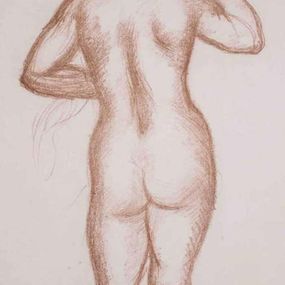 Print, Nu de dos, Aristide Maillol