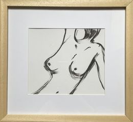 Dibujo, Woman's torso, Nestan Mikeladze