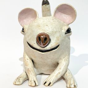 Sculpture, Sweet White Wombat, Viktor Zuk