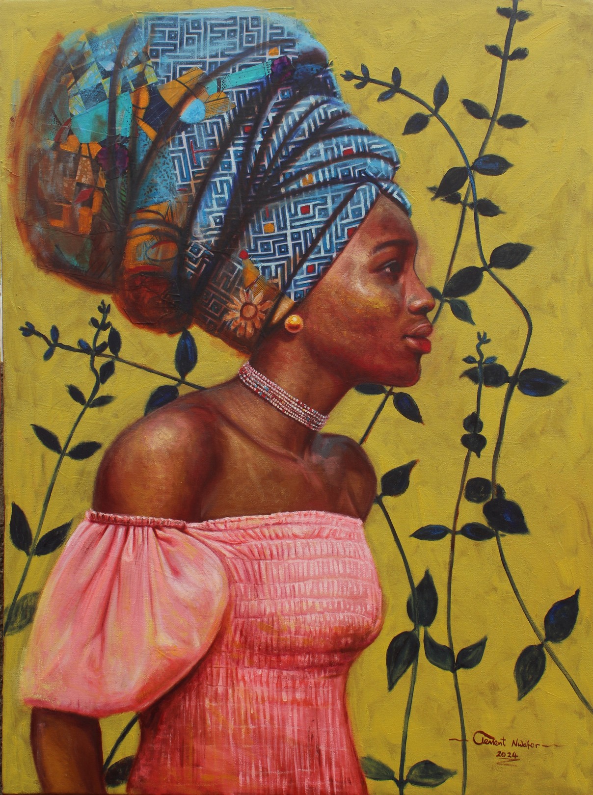 Clement Mmaduako Nwafor, Halo of Blooms Clement Mmaduako Nwafor, Halo of Blooms