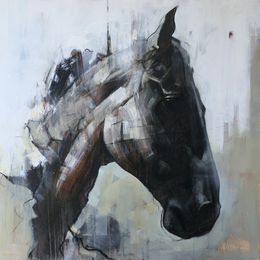 Painting, Horse2, Ozan Virgule