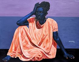 Pintura, Lady in the Orange dress (All I have is Me), Taiwo Odejinmi