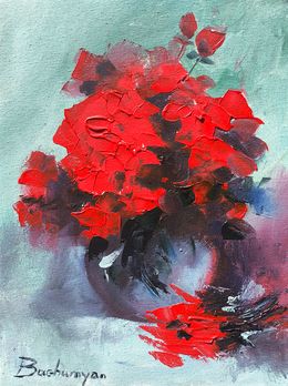 Pintura, Crimson Roses, Vahe Bagumyan