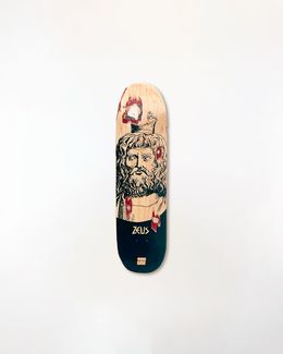 Painting, Skateboard, Rom av J.C