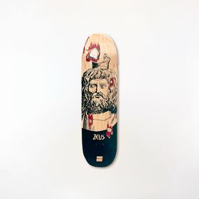 Painting, Skateboard, Rom av J.C