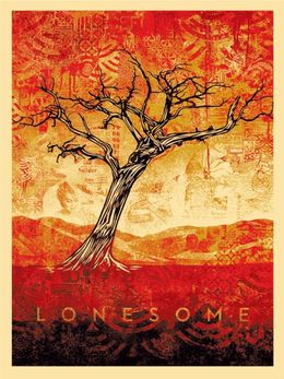 Print, Tom Dula (Black), Shepard Fairey (Obey)
