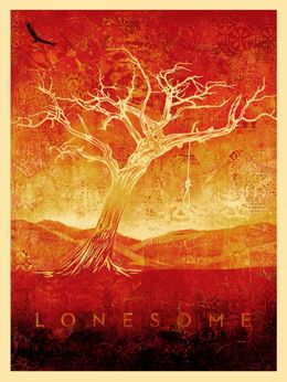 Print, Tom Dula ( White ), Shepard Fairey (Obey)