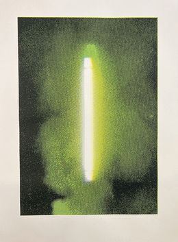 Print, Néon vert, Marie Vandooren