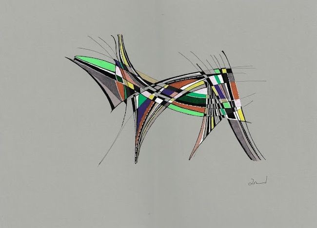 Arnaud Dromigny, Chien Arnaud Dromigny, Chien