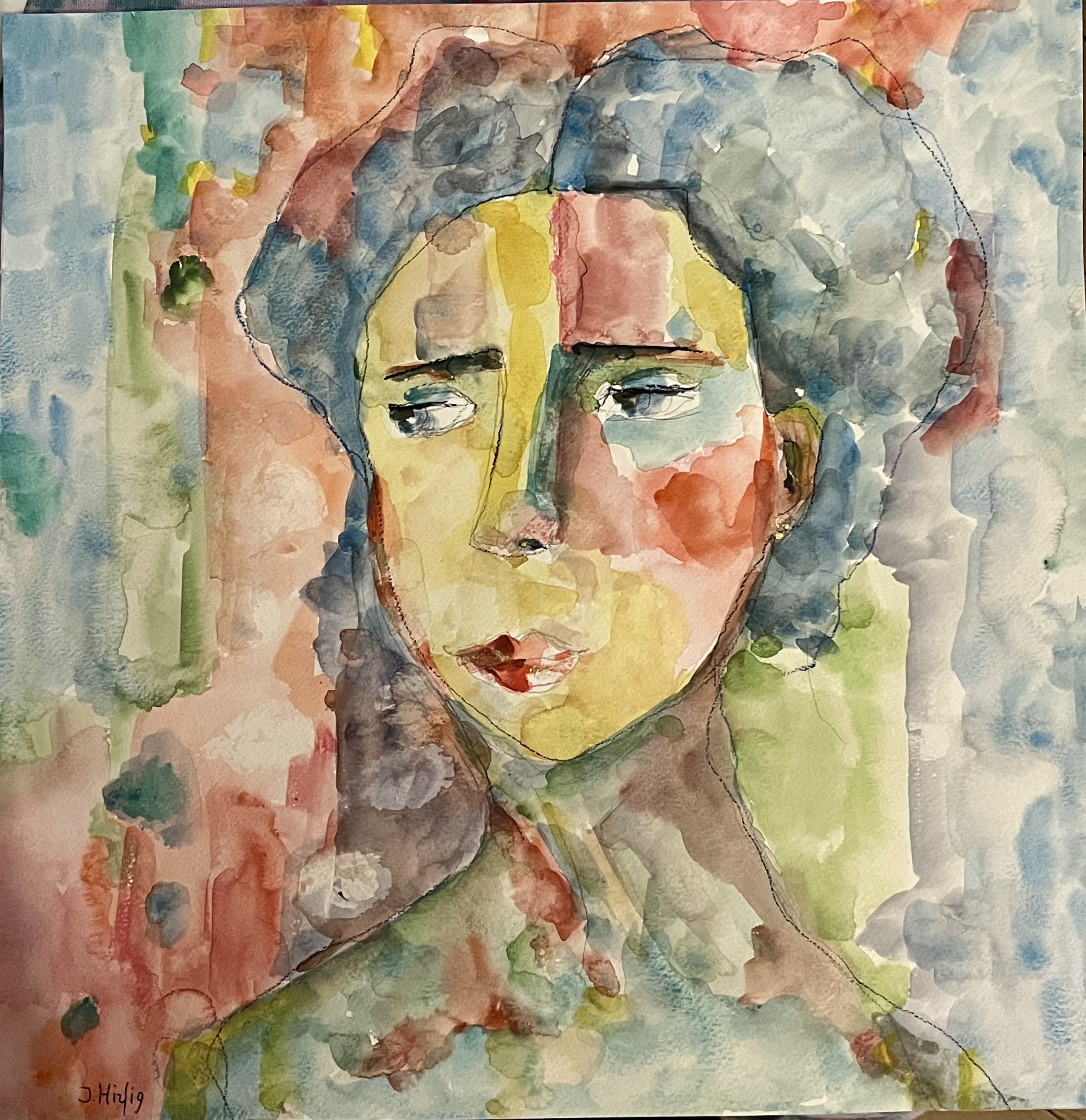 Isabelle Hirtzig, Portrait Isabelle Hirtzig, Portrait