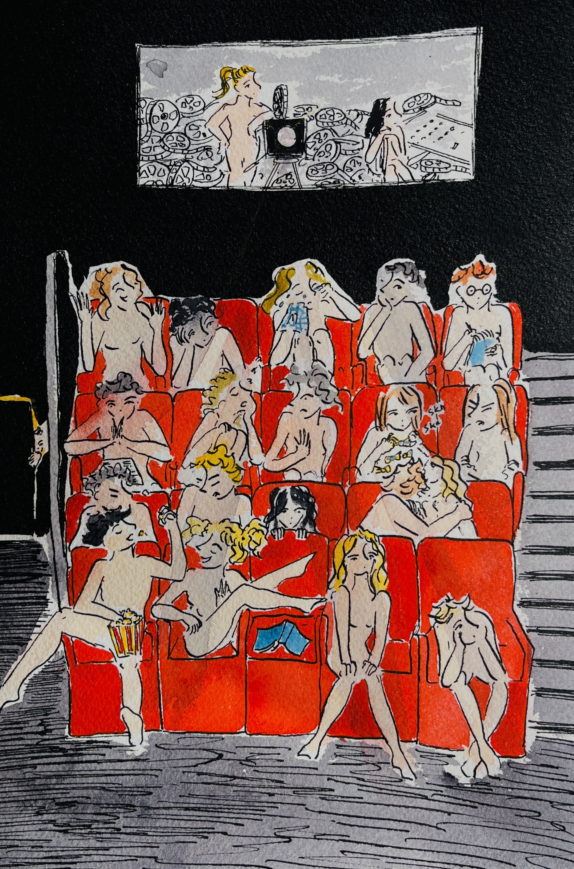 Gabrielle Rul, Salle 2, dernière séance Gabrielle Rul, Salle 2, dernière séance