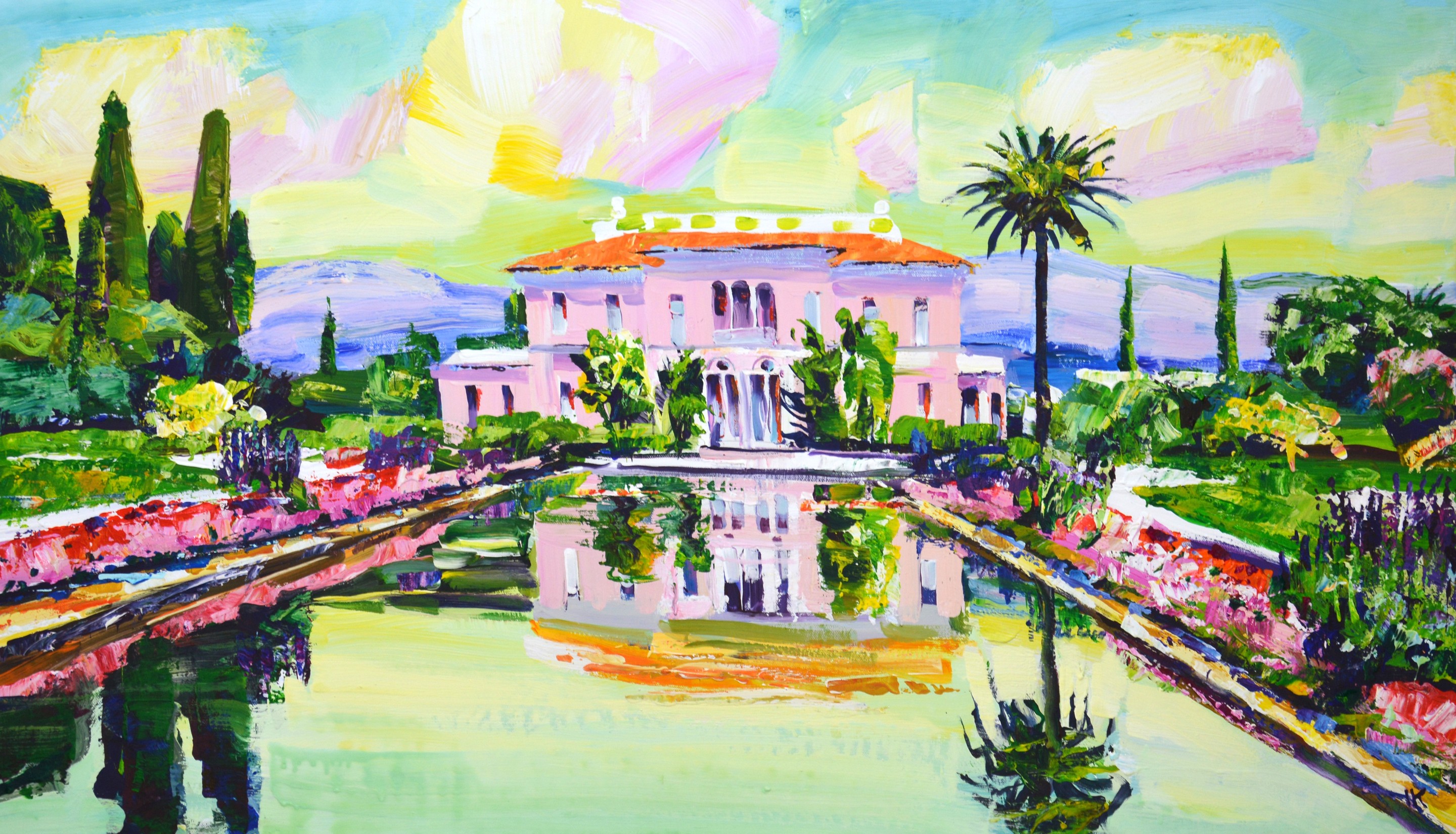Iryna Kastsova, Rothschild Villa in France Iryna Kastsova, Rothschild Villa in France
