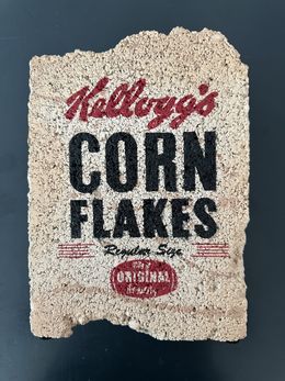 Skulpturen, Brick Block Kellogg's Corn Flakes, Olivier DeGroote