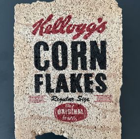 Escultura, Brick Block Kellogg's Corn Flakes, Olivier DeGroote