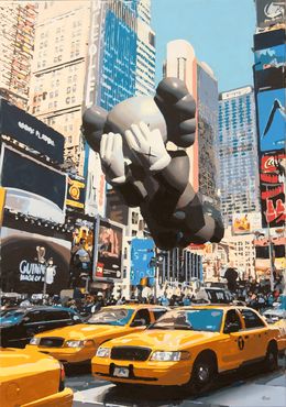 Painting, Kaws does New York, Marco Barberio