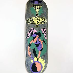 Gemälde, Skateboard, Quentin Caillat