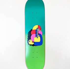 Painting, Skateboard, Floe