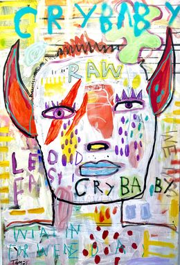 Painting, Cry Baby, Troy Henriksen