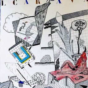 Fine Art Drawings, Carnaval, Juan José Fuentes Reyes