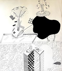 Dessin, Bodegón de improviso, Juan José Fuentes Reyes