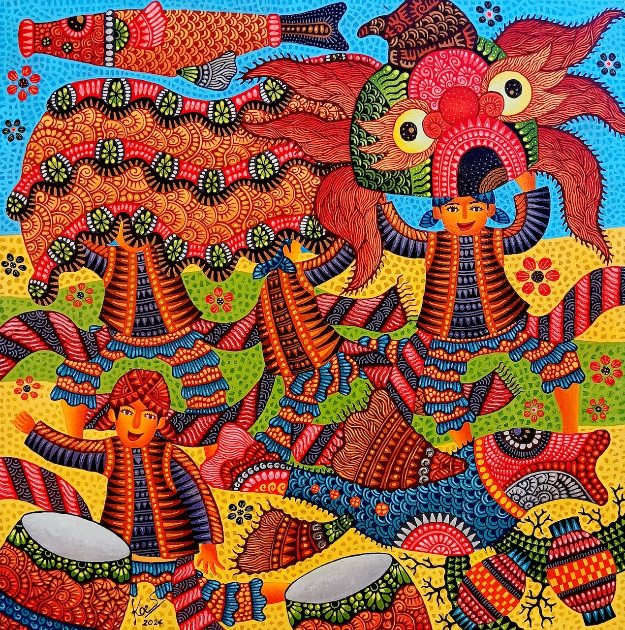 Kusbudiyanto, Barongan Dance Kusbudiyanto, Barongan Dance