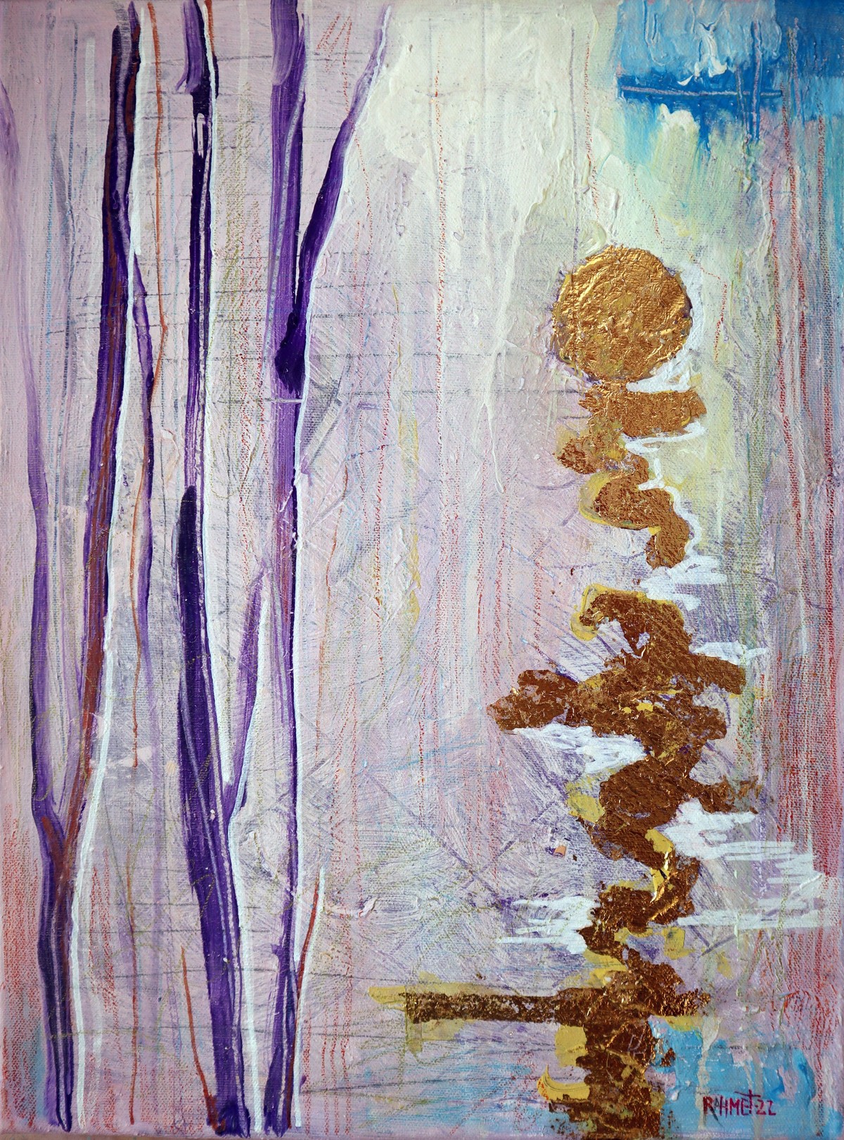 Rakhmet Redzhepov (Ramzi), Thaw. Abstract painting Rakhmet Redzhepov (Ramzi), Thaw. Abstract painting