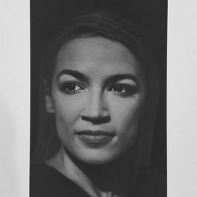 Print, Alexandria Ocasio-Cortez (The Truth Behind a Portrait), Yigal Ozeri