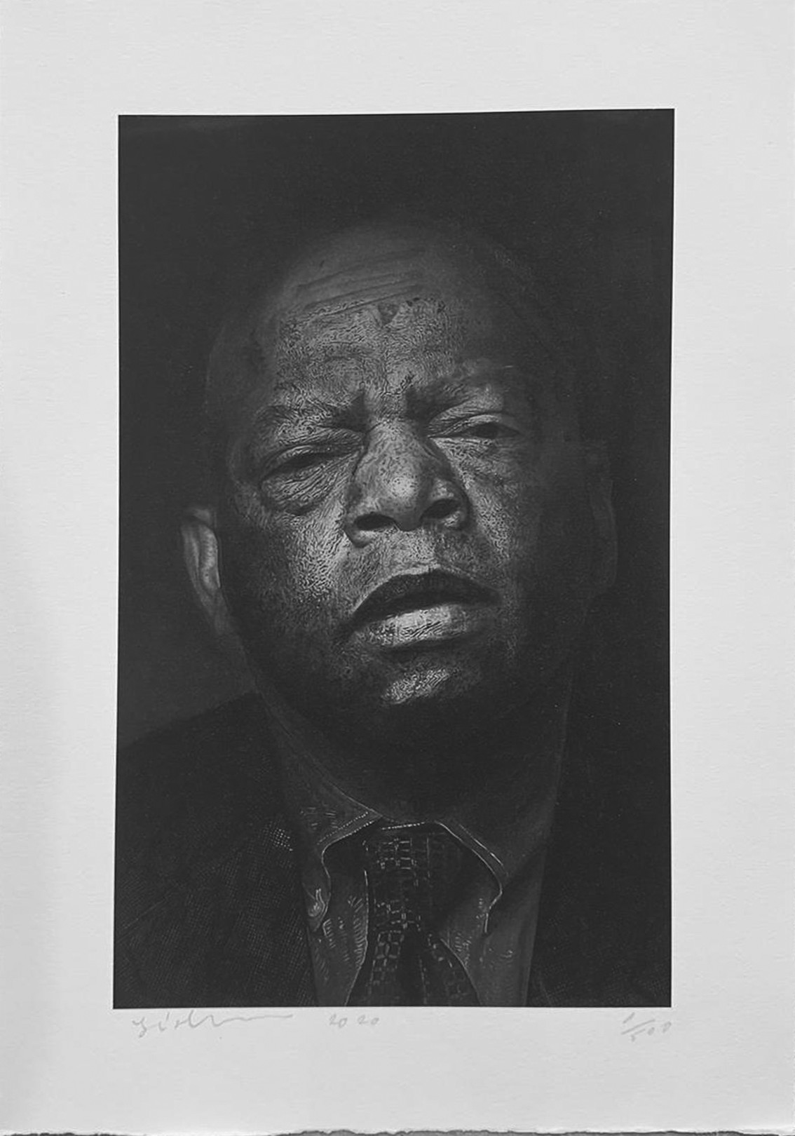 Yigal Ozeri, John Lewis (The Truth Behind a Portrait) Yigal Ozeri, John Lewis (The Truth Behind a Portrait)