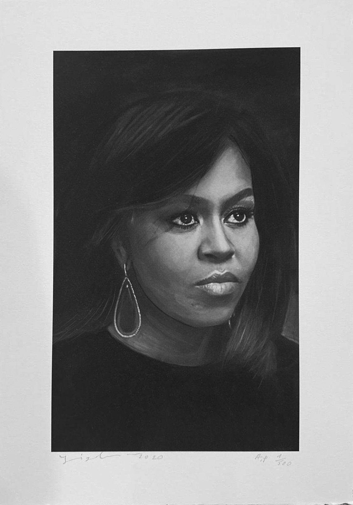 Yigal Ozeri, Michelle Obama (The Truth Behind a Portrait) Yigal Ozeri, Michelle Obama (The Truth Behind a Portrait)