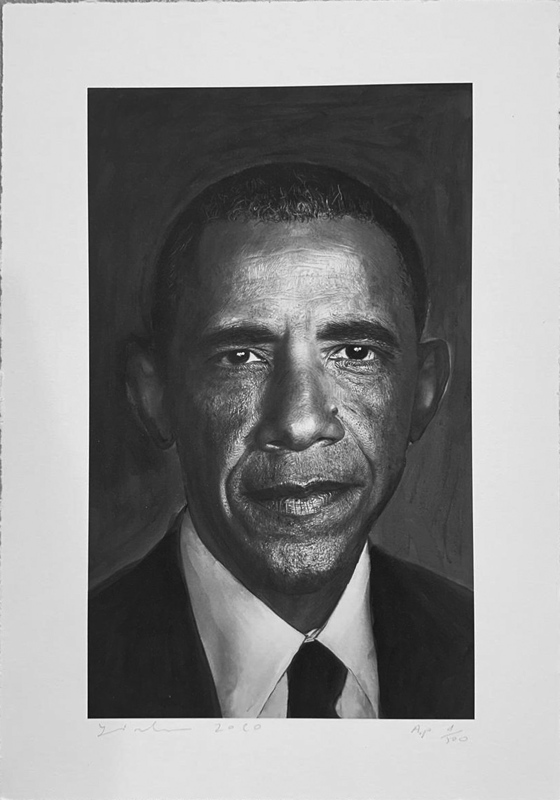 Yigal Ozeri, Barak Obama (The Truth Behind a Portrait) Yigal Ozeri, Barak Obama (The Truth Behind a Portrait)