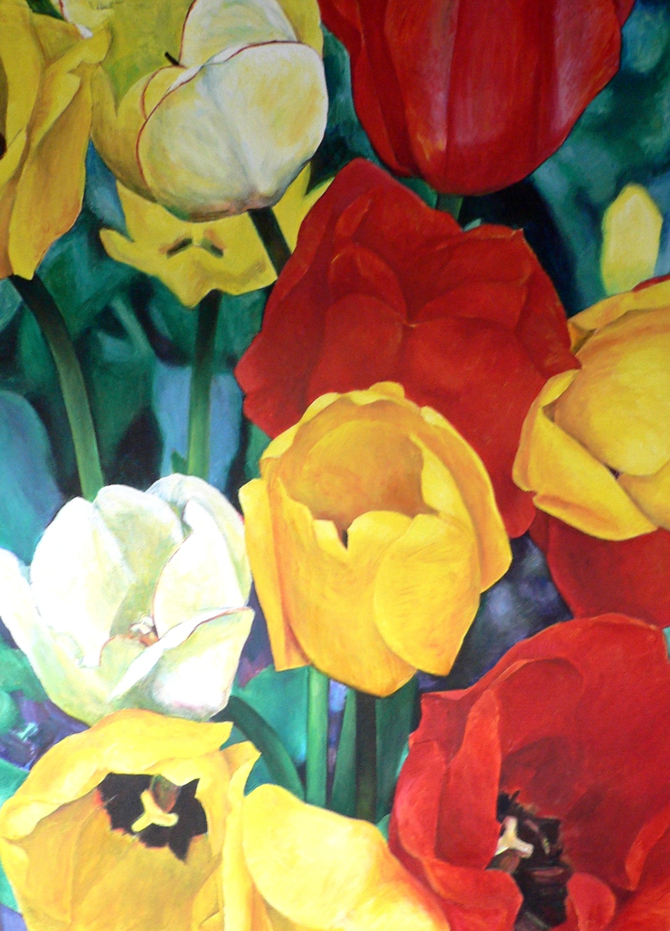 Bozena Bosko, Endless Tulips Bozena Bosko, Endless Tulips