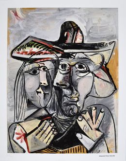 Print, Homme et Femme (after Pablo Picasso), Pablo Picasso