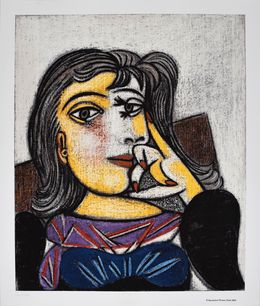 Print, Portrait de Dora Maar (after Pablo Picasso), Pablo Picasso