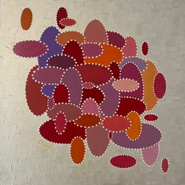 Peinture, Ellipses Roses, Elimo